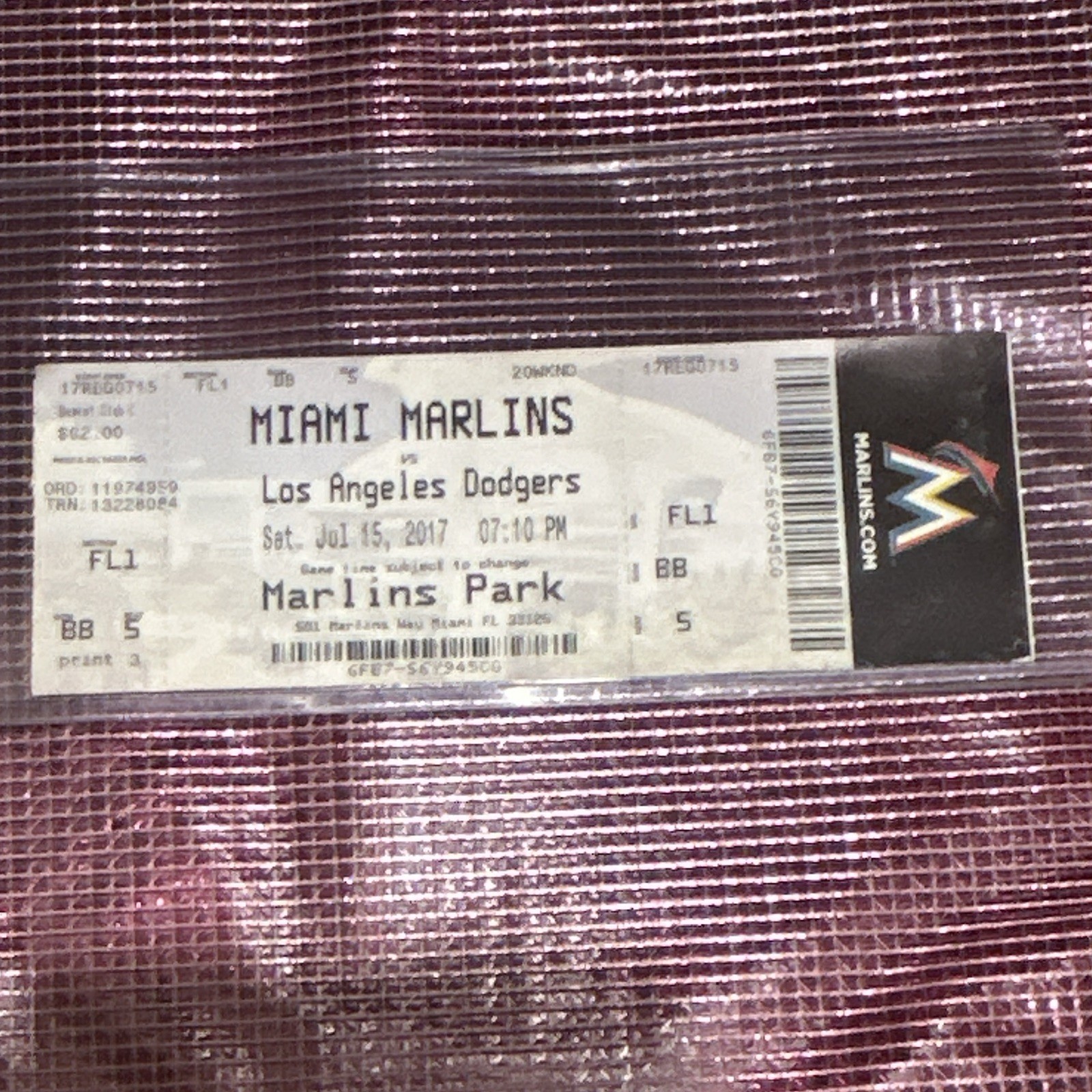 Cody Bellinger MLB Dodgers 1st Rookie to Hit Cycle GAME TICKET RARE