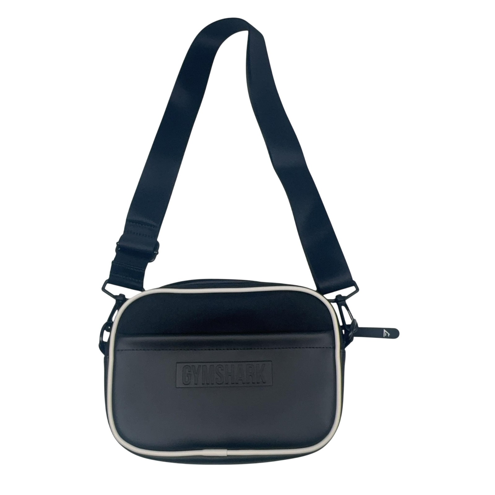 Gymshark Everyday Camera Bag Black One Size Padded Shoulder Strap Polyester