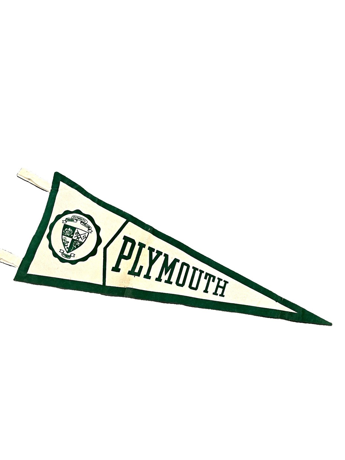 70s vintage Plymouth Teachers College Felt Pennant Colleges & Universities Theme