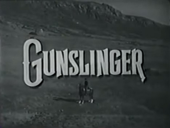 GUNSLINGER (1961) 5 EXTREMELY RARE Episodes