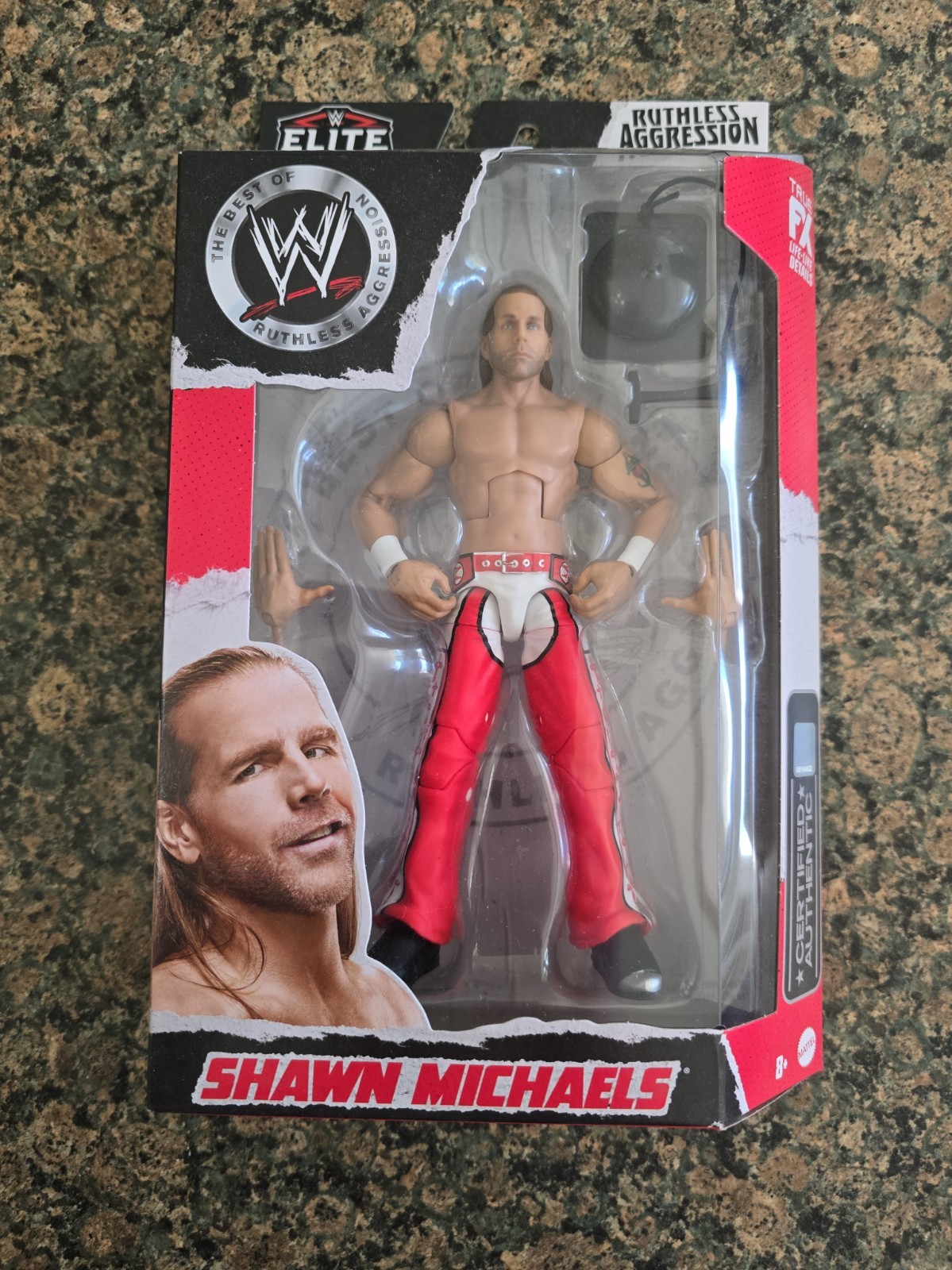 WWE Ruthless Aggression Elite SHAWN MICHAELS Brand New Sealed
