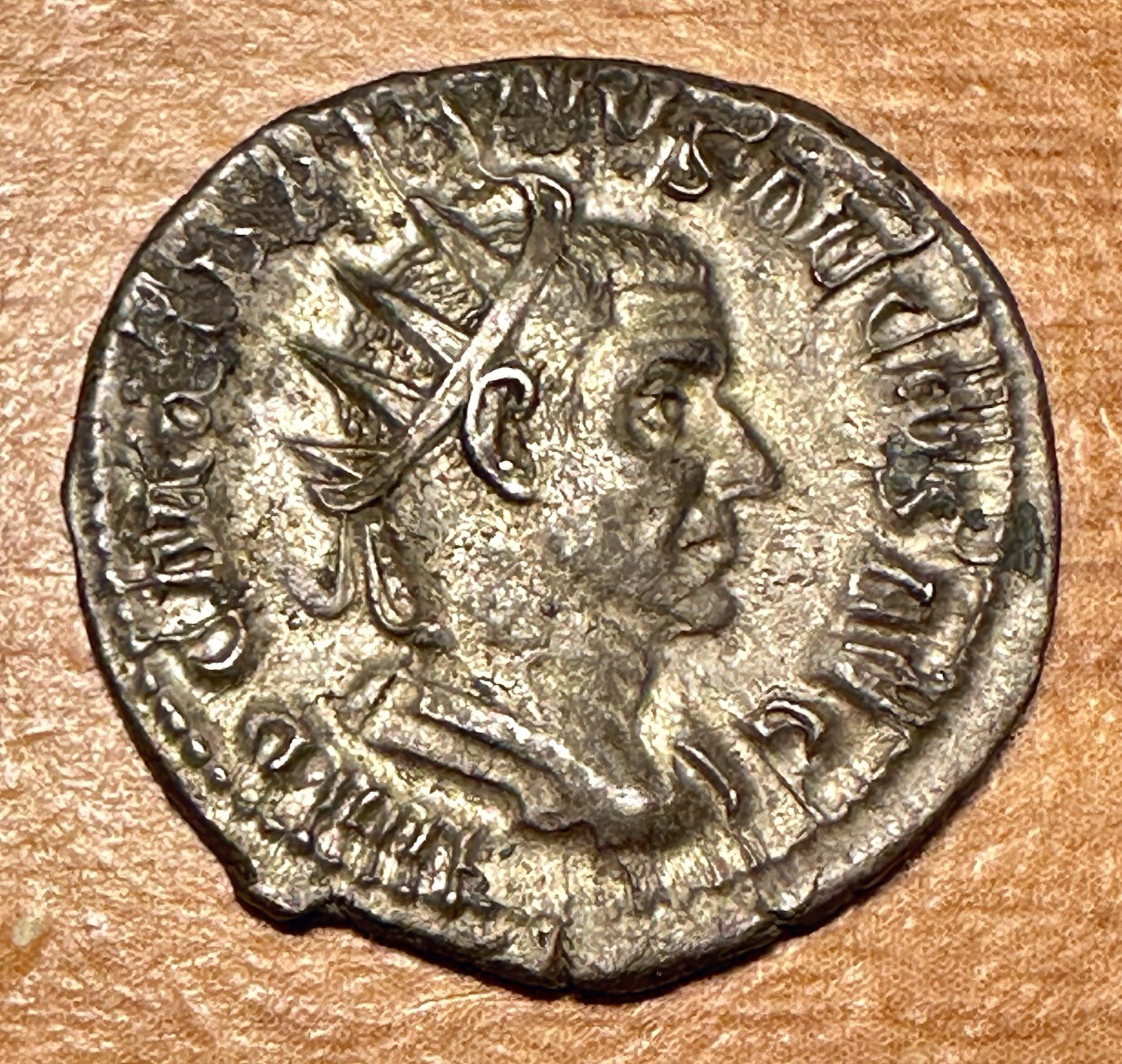 Trajan Decius AR Antoninianus PANNONIAE Two Provinces RIC 21b Roman Coin