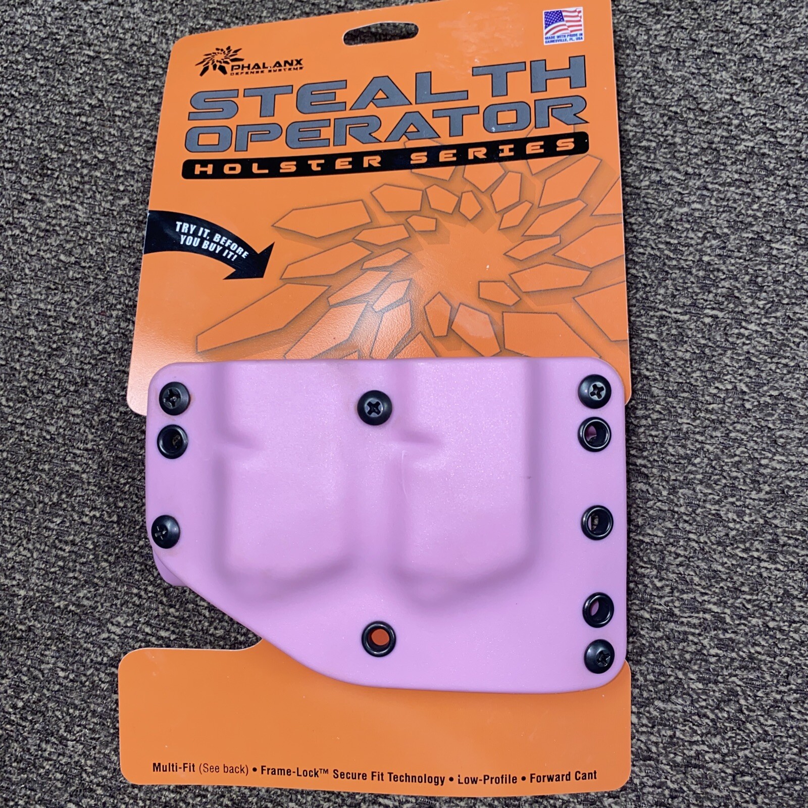 NEW Phalanx Stealth Operator Holster Series Twin Magazine Pink NEW Phalanx Stealth Operator Holster Series Twin Magazine Pink
