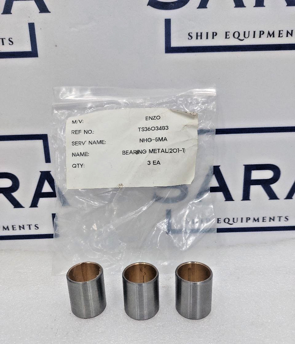 LOT OF 3 TAIKO KIKAI 201-1 BEARING METAL FOR PUMP NHG-5MA NEW 