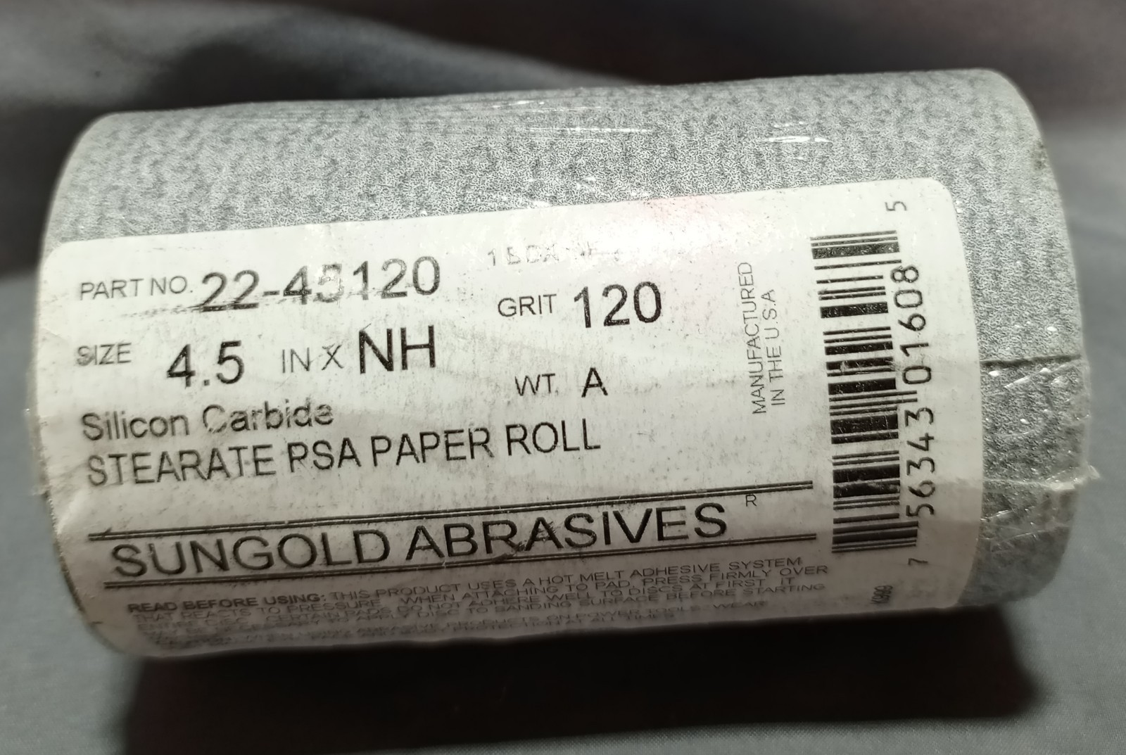 Sungold Abrasives 22-45120 Grit 120