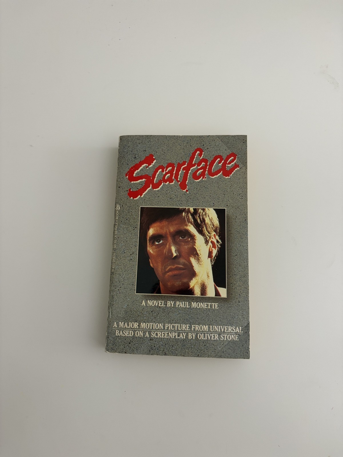 Scarface 1983 Paul Monette PB Berkley Books