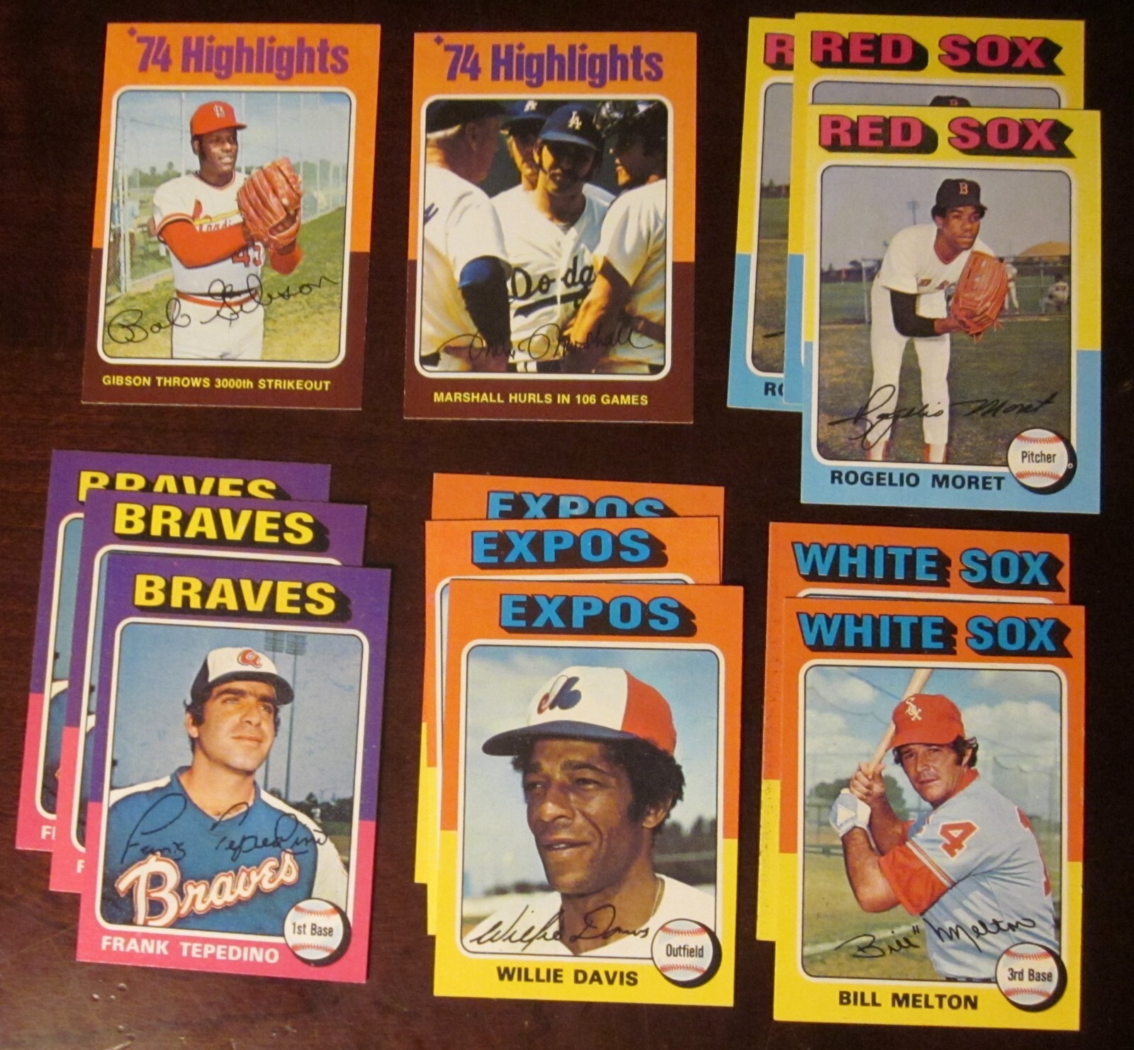 1975 Topps Baseball- Pick Choose Finish Your Set- #1- 249 NM - Updated-6/12