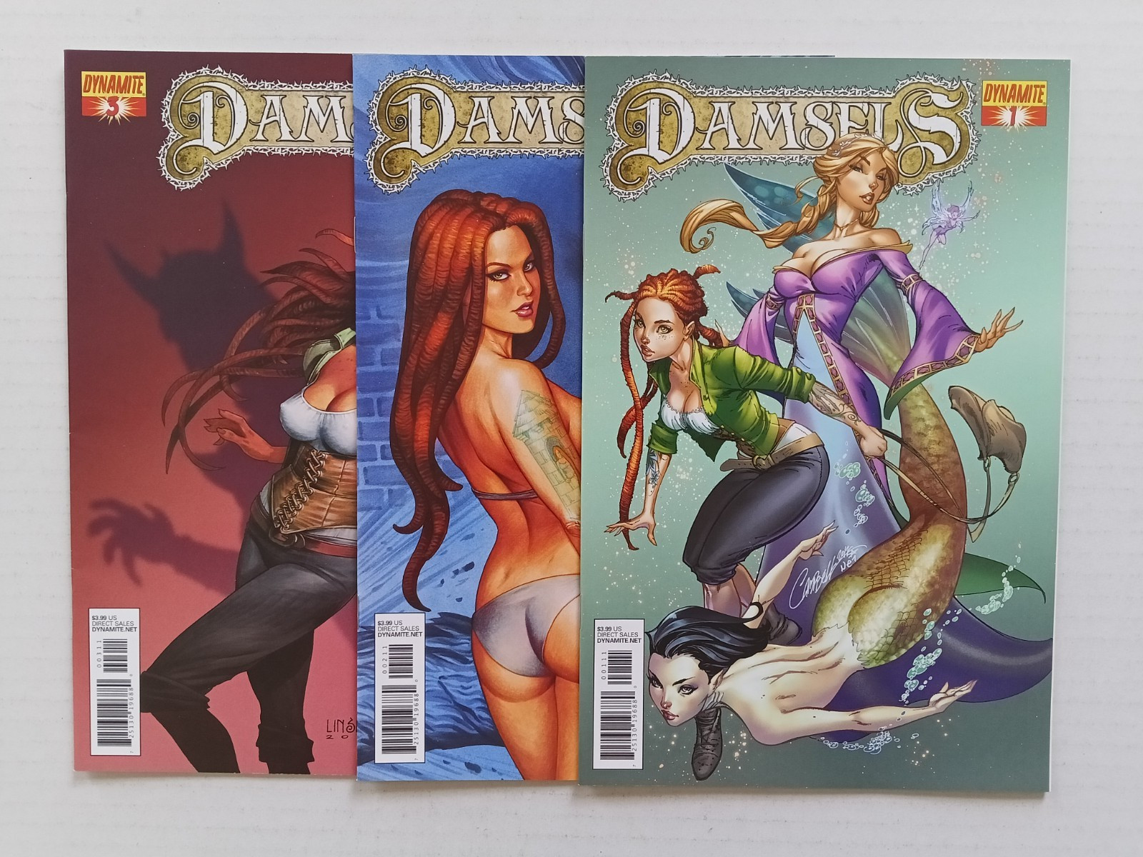 Damsels #1-3 (2012) Dynamite Entertainment -Leah Moore- -John Reppion- Damsels #1-3 (2012) Dynamite Entertainment -Leah Moore- -John Reppion-