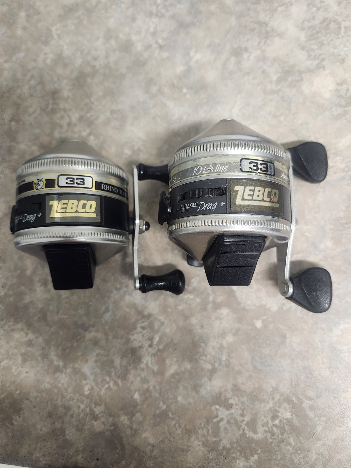 Two Zebco 33 Fishing Reels USA Box 2
