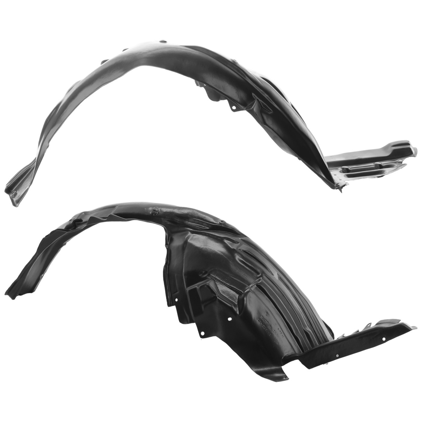 Set of 2 Fender Liners Front Driver & Passenger Side for Subaru Outback Pair