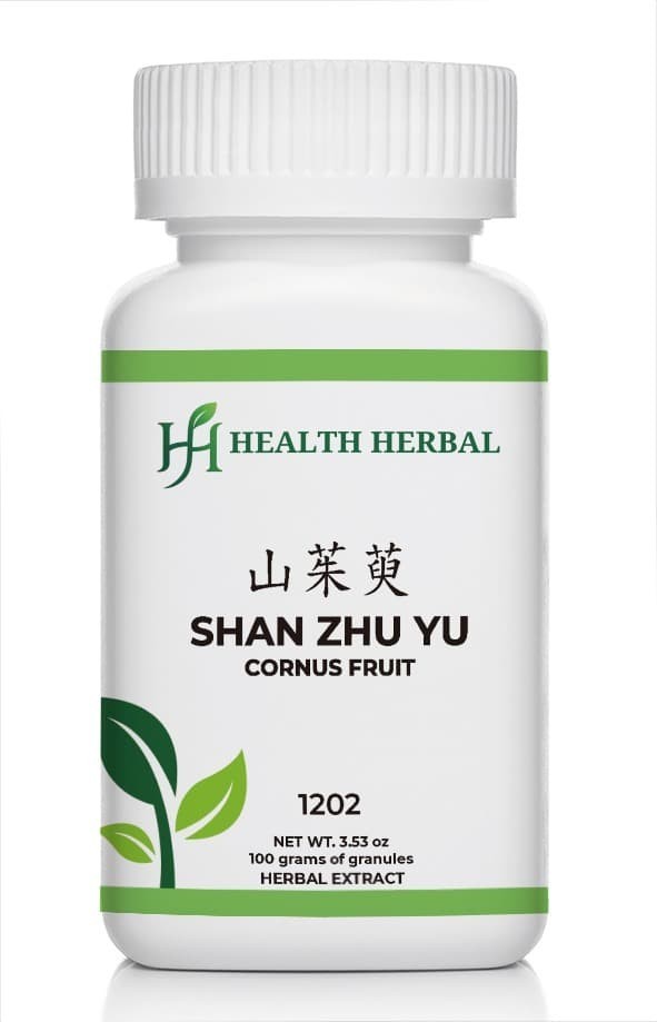 Health Herbal-Shan Zhu Yu/Asiatic Cornelian Cherry 100 Grams/Bottle