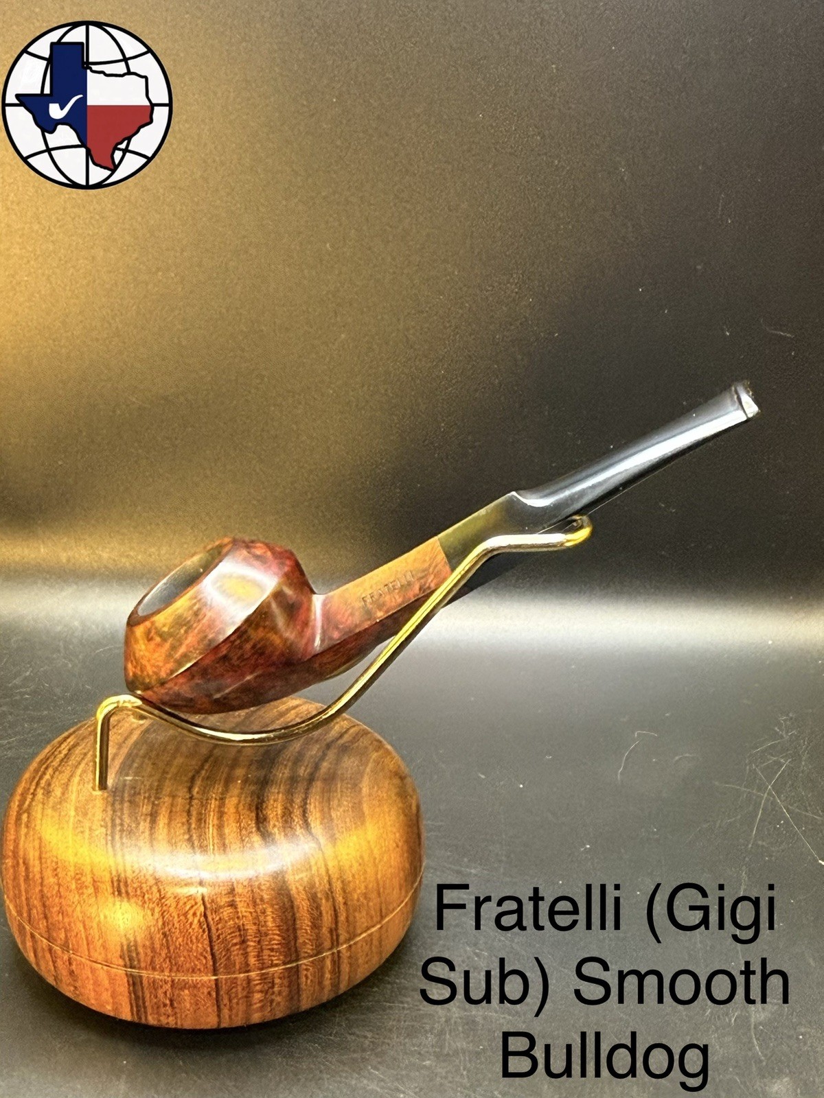 Vintage Fratelli (Gigi Sub) Smooth Bulldog Tobacco Pipe Vintage Fratelli (Gigi Sub) Smooth Bulldog Tobacco Pipe