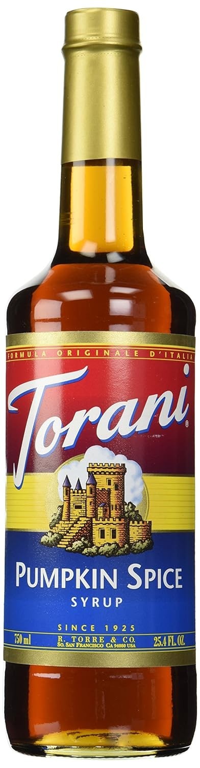Torani Pumpkin Spice Syrup (750 mL), G-Pumpkin Spice