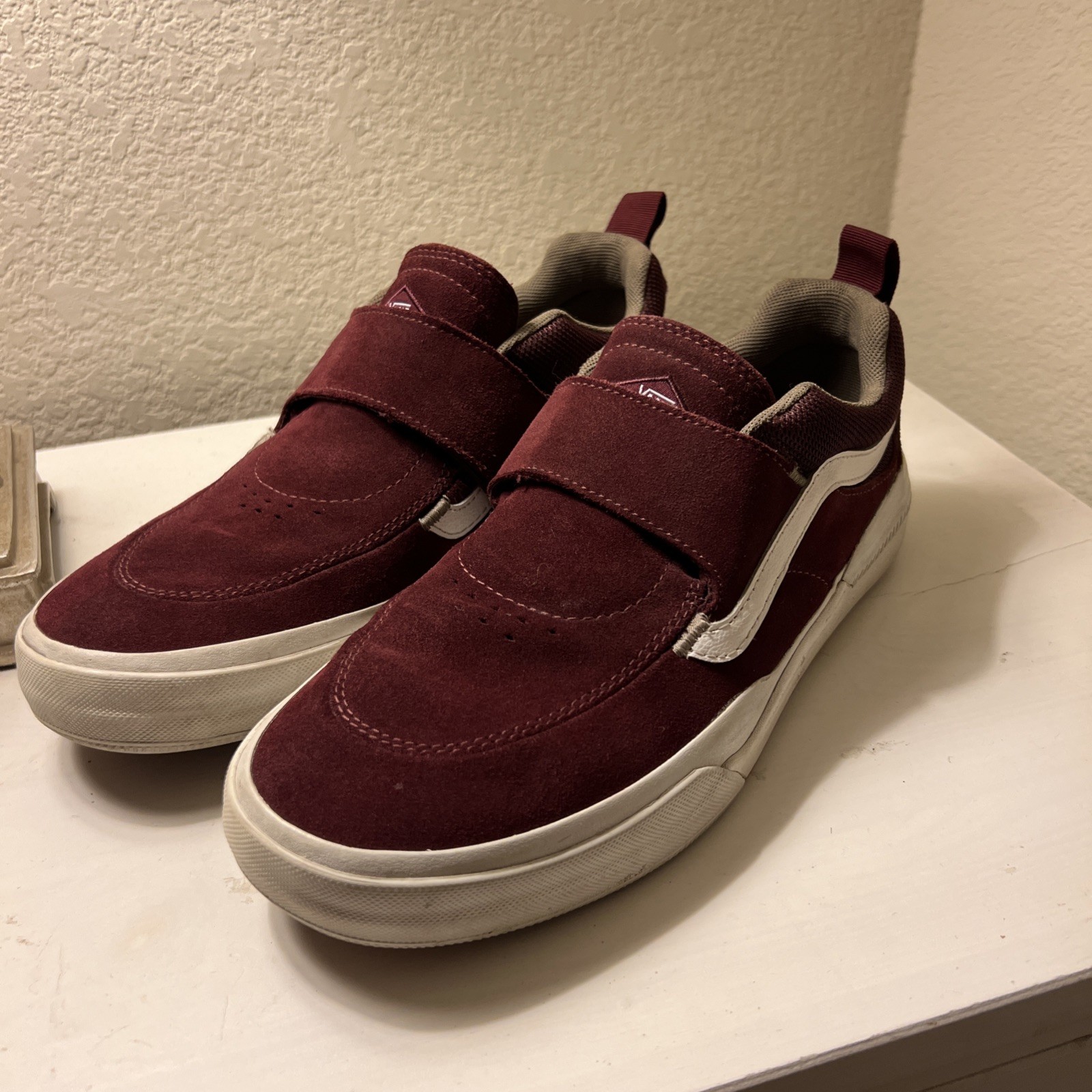 Vans Kyle Walker Pro 2 Burgundy PopCush Like Men’s Size 8.5