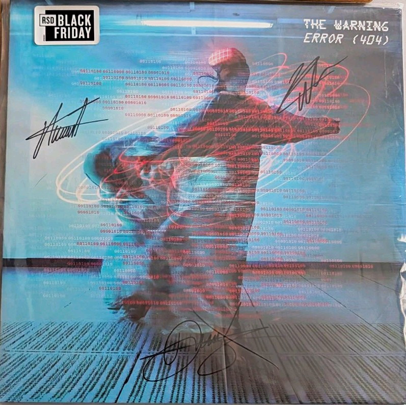 The Warning Error (404) RSD Limited Edition W/Autographed Cover