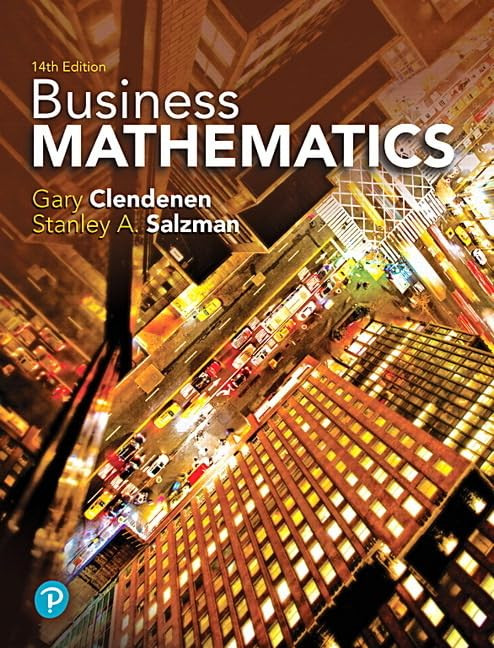 Business Mathematics (What\'s New in Trade Math) by Clendenen Business Mathematics (What\'s New in Trade Math) by Clendenen
