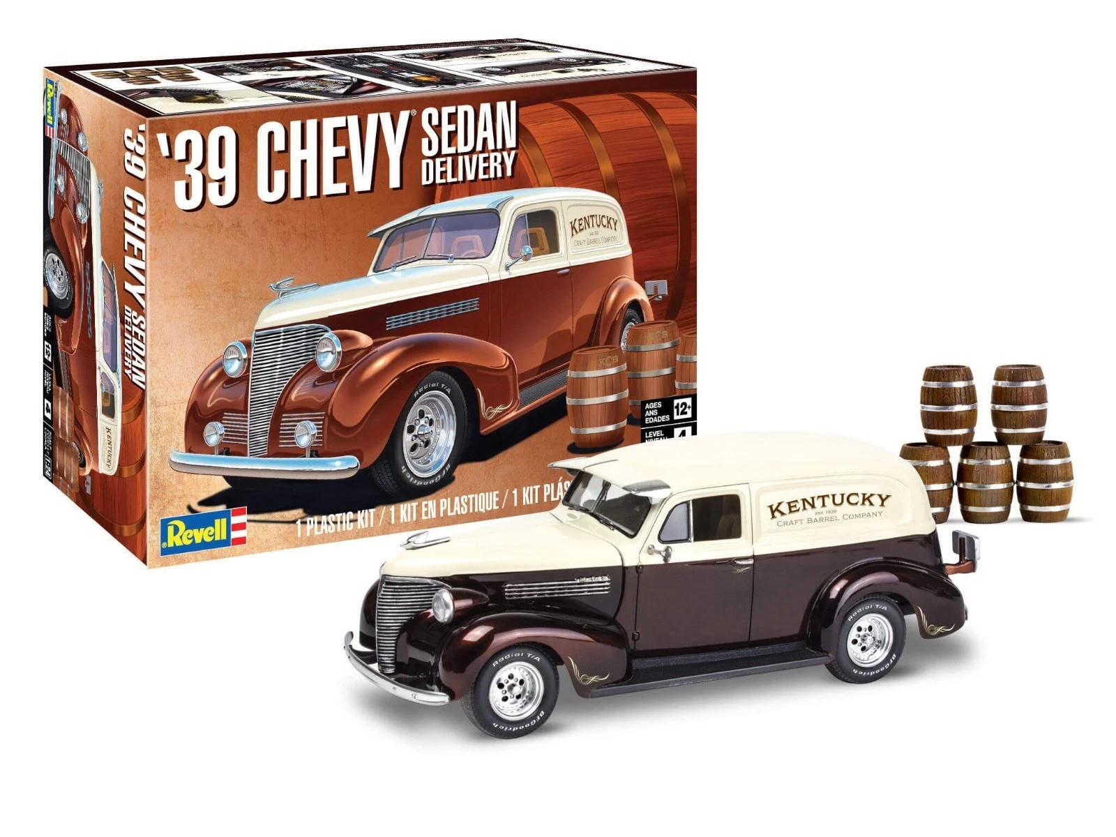 Revell 1/24 1939 Chevy Sedan Delivery Level 4 Plastic Model Kit 14529 Revell 1/24 1939 Chevy Sedan Delivery Level 4 Plastic Model Kit 14529