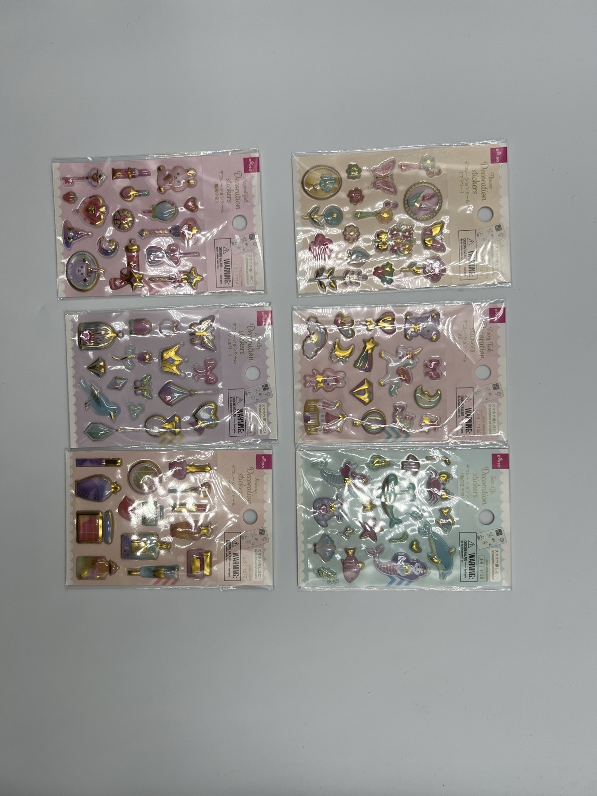 DAISO Japan Deco Sticker Sheet Random Kawaii Journal Craft from JAPAN Brand New
