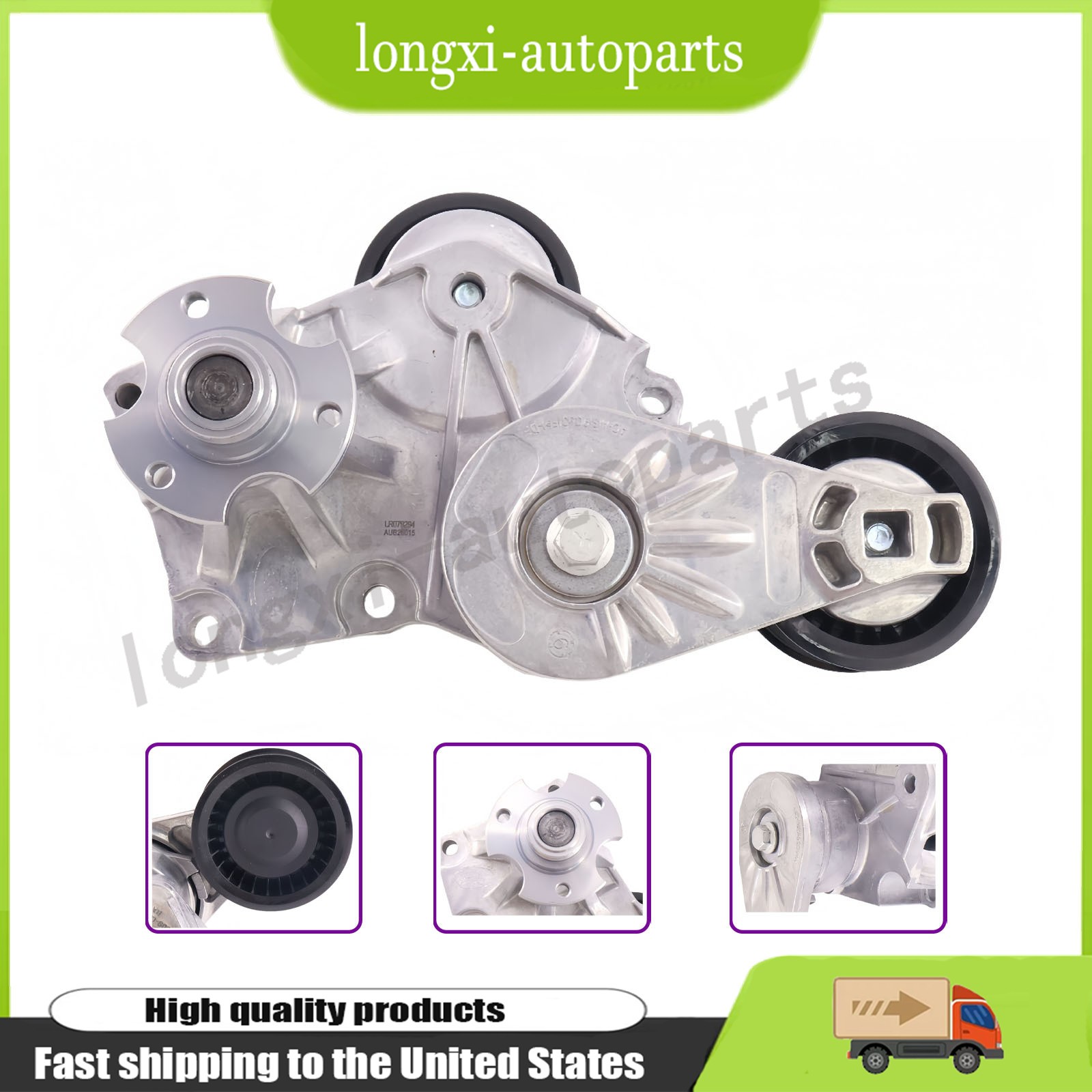Belt Idler Pulley Bracket Assembly Fits For Land Rover Range Rover LR079294 Belt Idler Pulley Bracket Assembly Fits For Land Rover Range Rover LR079294