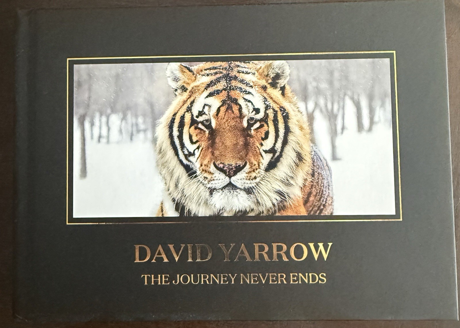 David Yarrow The Journey Never Ends Hardcover