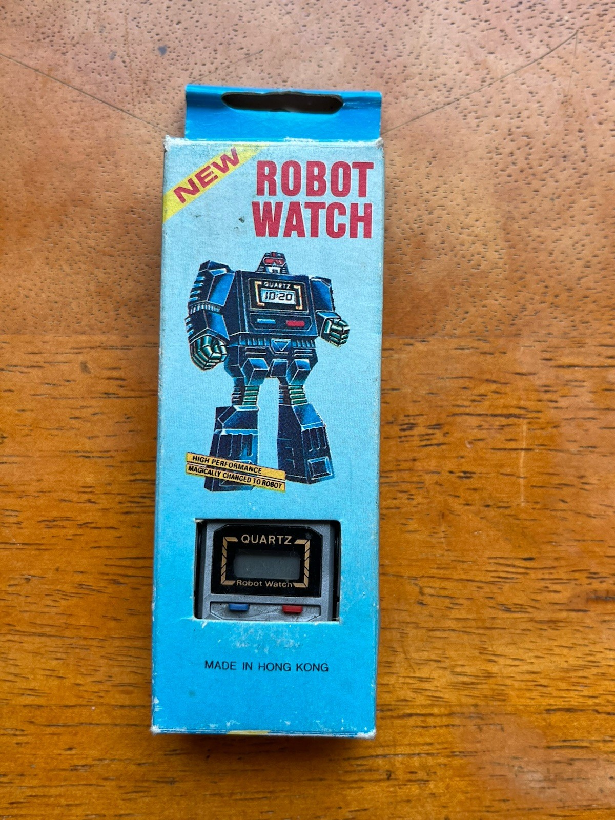 Vintage 1980\'s Robot Watch Transformer Hong Kong NIB Kids Toy