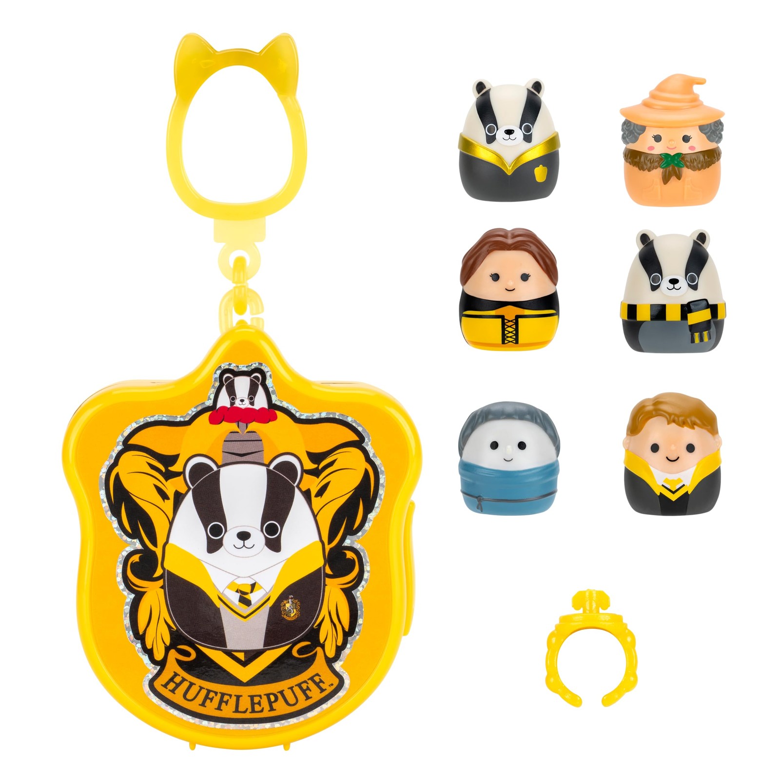 Squish-a-longs “Harry Potter” Clip-a-Longs Mini-Squish One Size, Hufflepuff Squish-a-longs “Harry Potter” Clip-a-Longs Mini-Squish One Size, Hufflepuff