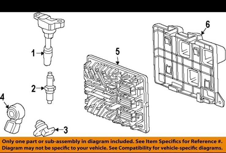 GM OEM 17-22 Acadia Electrical Ignition System-Ecm 12700116 General Motors New GM OEM 17-22 Acadia Electrical Ignition System-Ecm 12700116 General Motors New