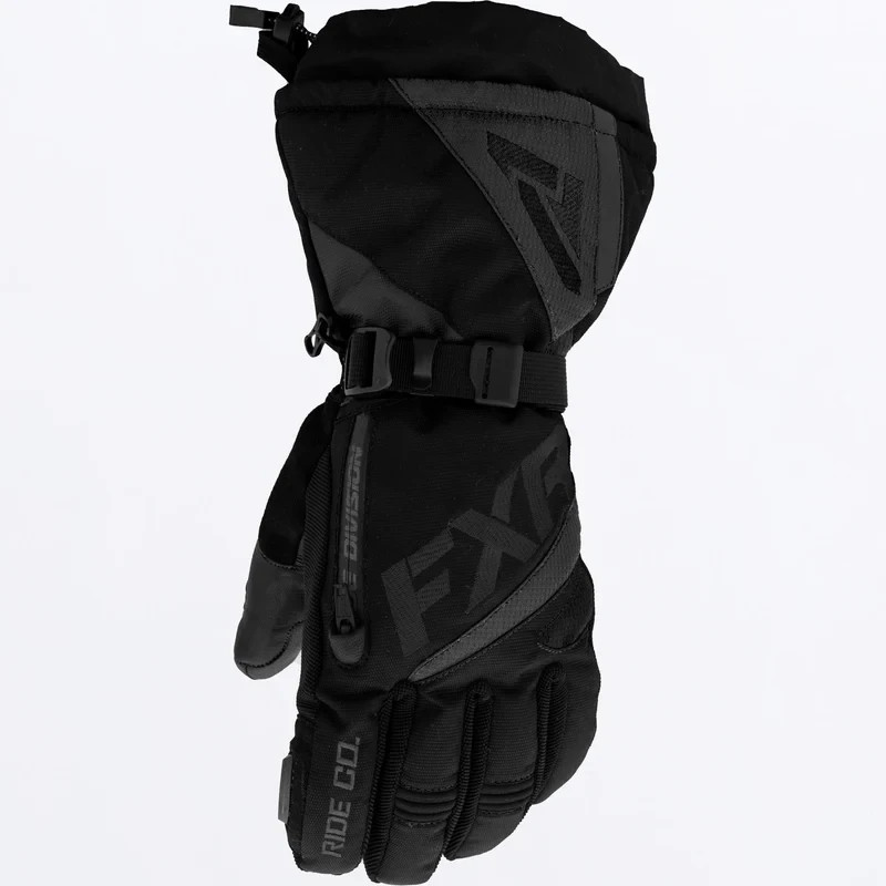 New FXR Snowmobile Gloves, Black ops, Fuel, Mens Size small Part#220810-1010-07