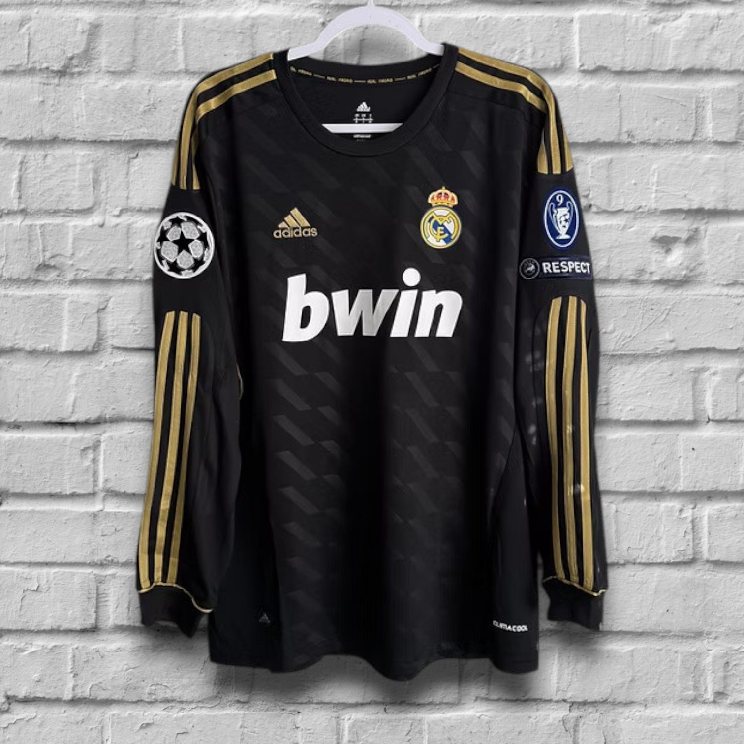 Real Madrid 2011/2012 Away Black Jersey - Ronaldo #7