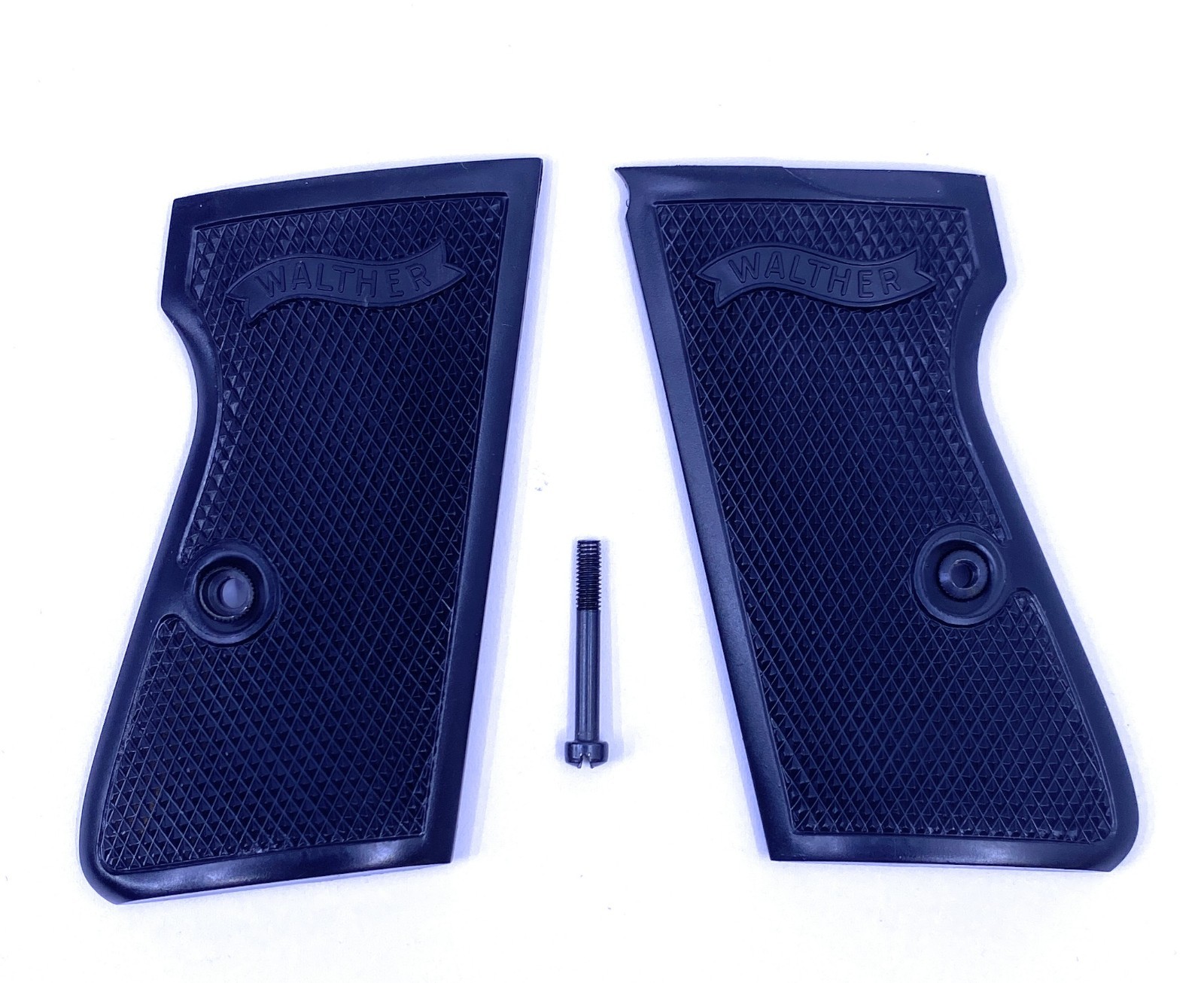 Original Factory Walther Model PP or PPK/s Grips - Black