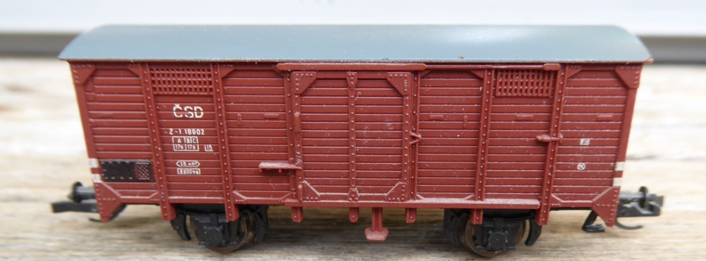 Tillig PSK TT Covered Freight Car CSD Epoch 3/4 Analog DC 1:120