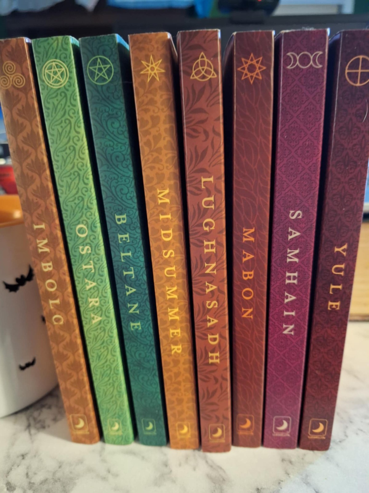 Llewellyn\'s Sabbat Essentials Set Of  8 Books Paperback. Ritual, Recipes & Lore
