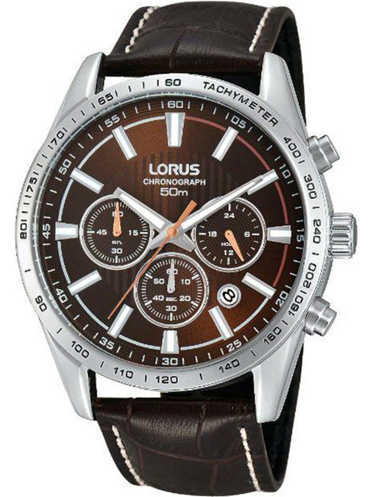 LORUS RT309DX-9 ,Men\'s Chronograph,QUARTZ,STAINLESS CASE,Brand New,50m WR