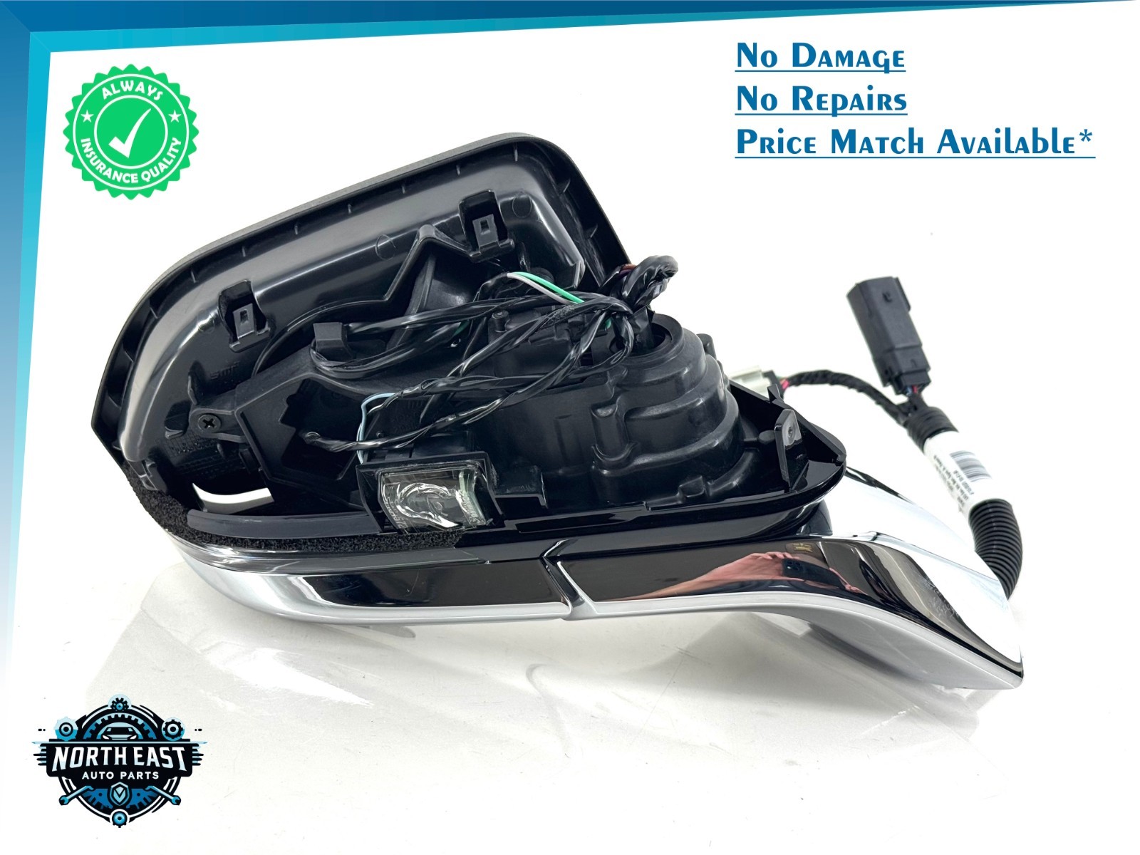 OEM 2017-2020 Lincoln MKZ Right Power Approach Lamps Heated Side Door Mirror