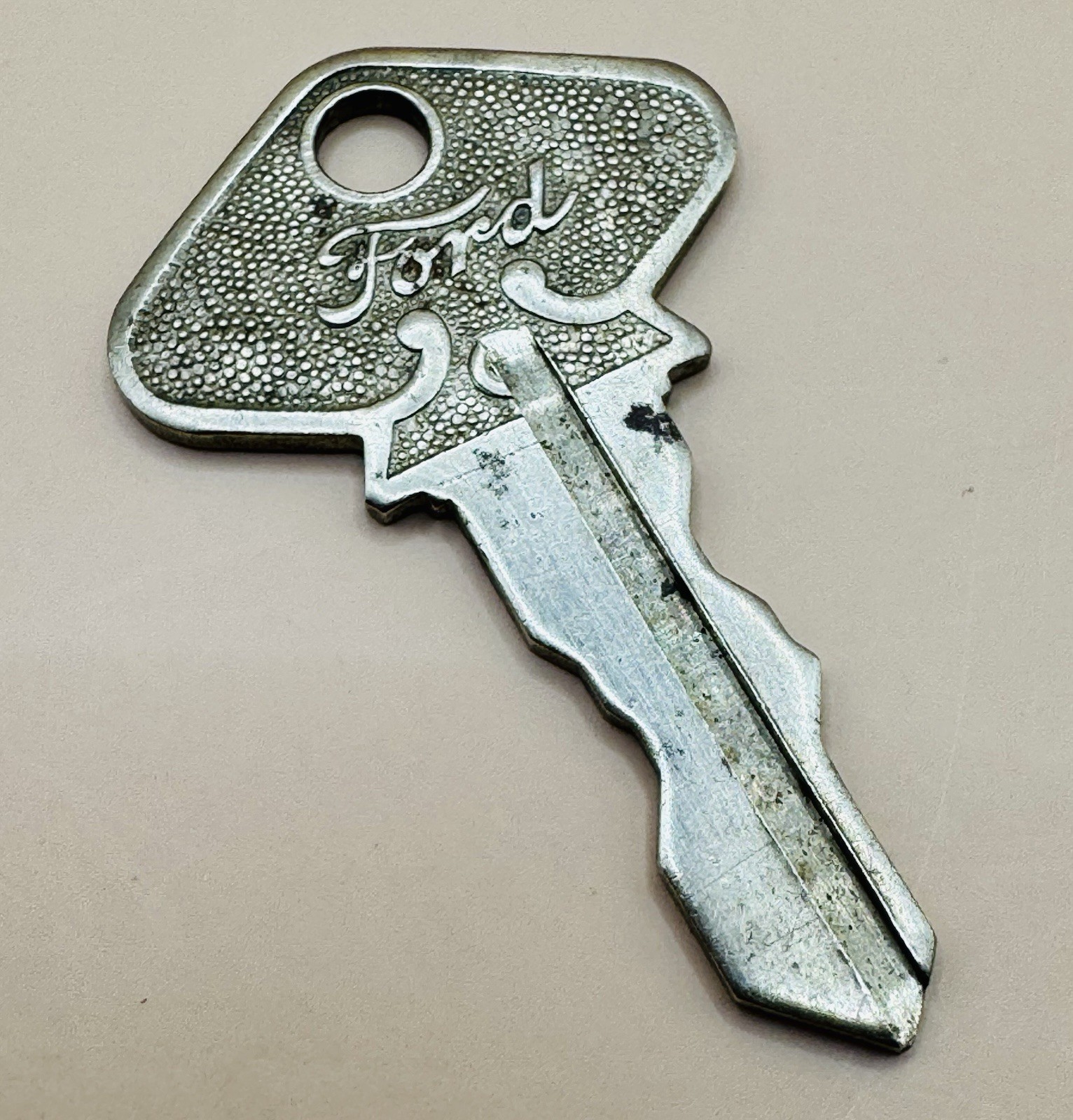 Antique Original Ford Model T Briggs & Stratton Nickel Silver Key No. 62