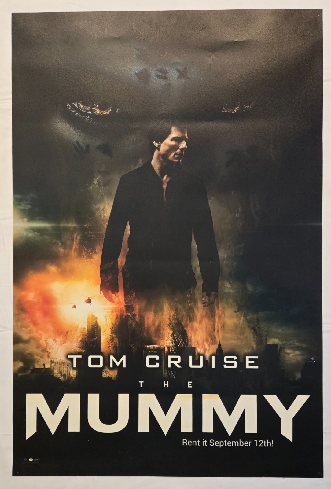 THE MUMMY Plastic Backlit Movie Poster 24x36 2017 Original MP28