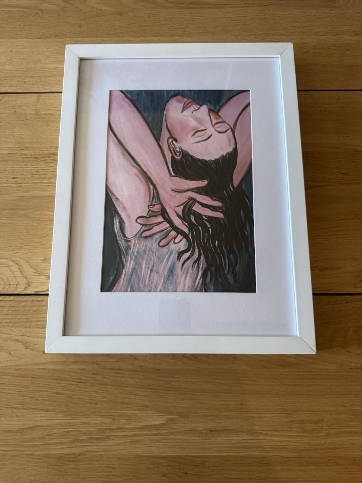 Eileen Cooper - Celia Glyndebourne Cover Print 2018 Mounted Framed Black Rare Eileen Cooper - Celia Glyndebourne Cover Print 2018 Mounted Framed Black Rare