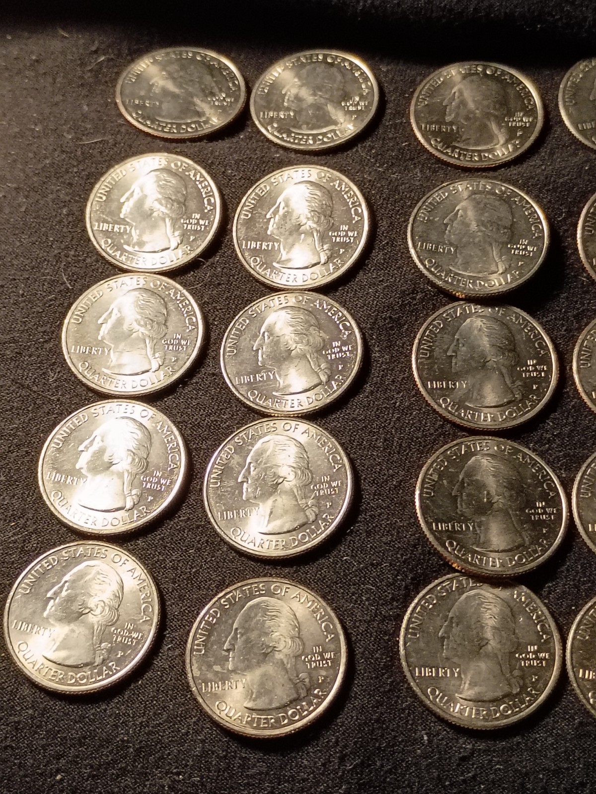 Lot Of 48 Bu 2015 p Homestead Quarters 12 Pre Snow On Roof Die Break\'s Bucket...