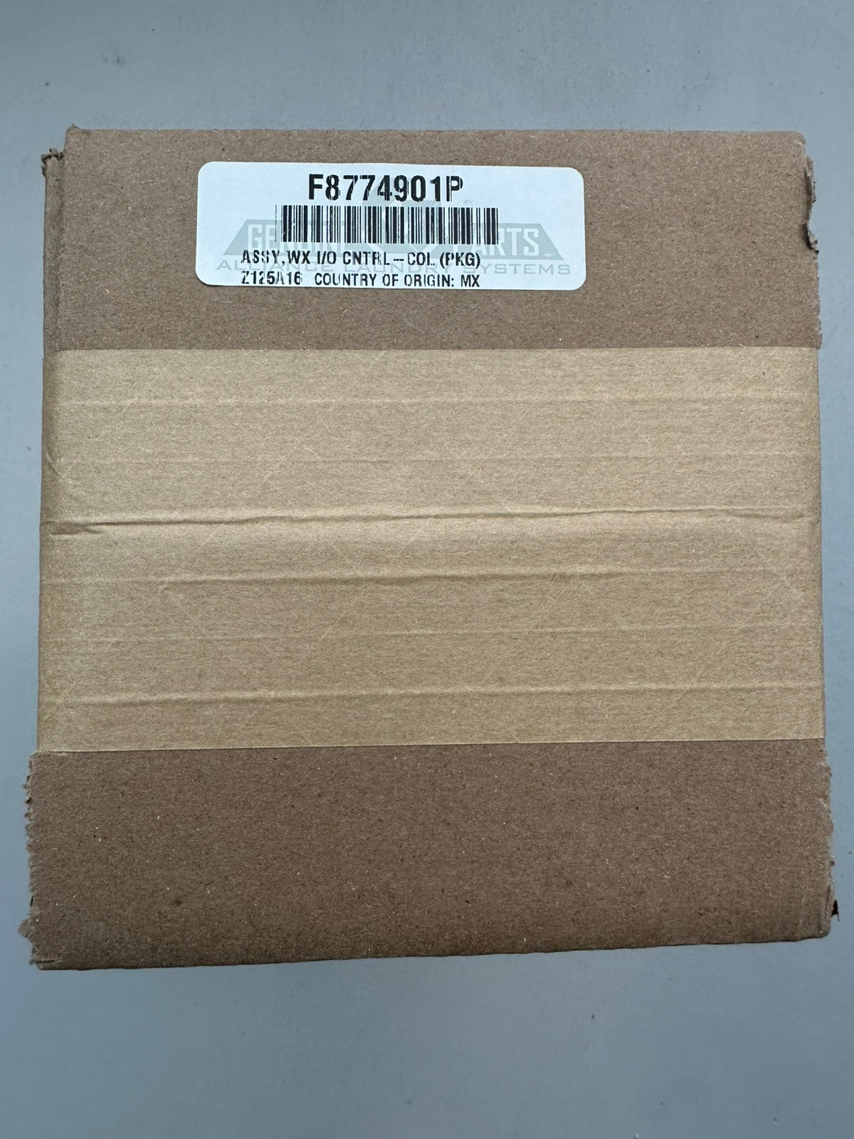 Alliance #F8774901P ASSY,WX I/O CNTRL-COL (PKG)