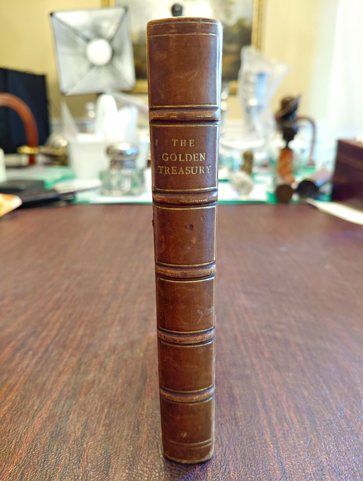 Francis T. Palgrave THE GOLDEN TREASURY Revised Ed. Leather Macmillan 1908 Francis T. Palgrave THE GOLDEN TREASURY Revised Ed. Leather Macmillan 1908
