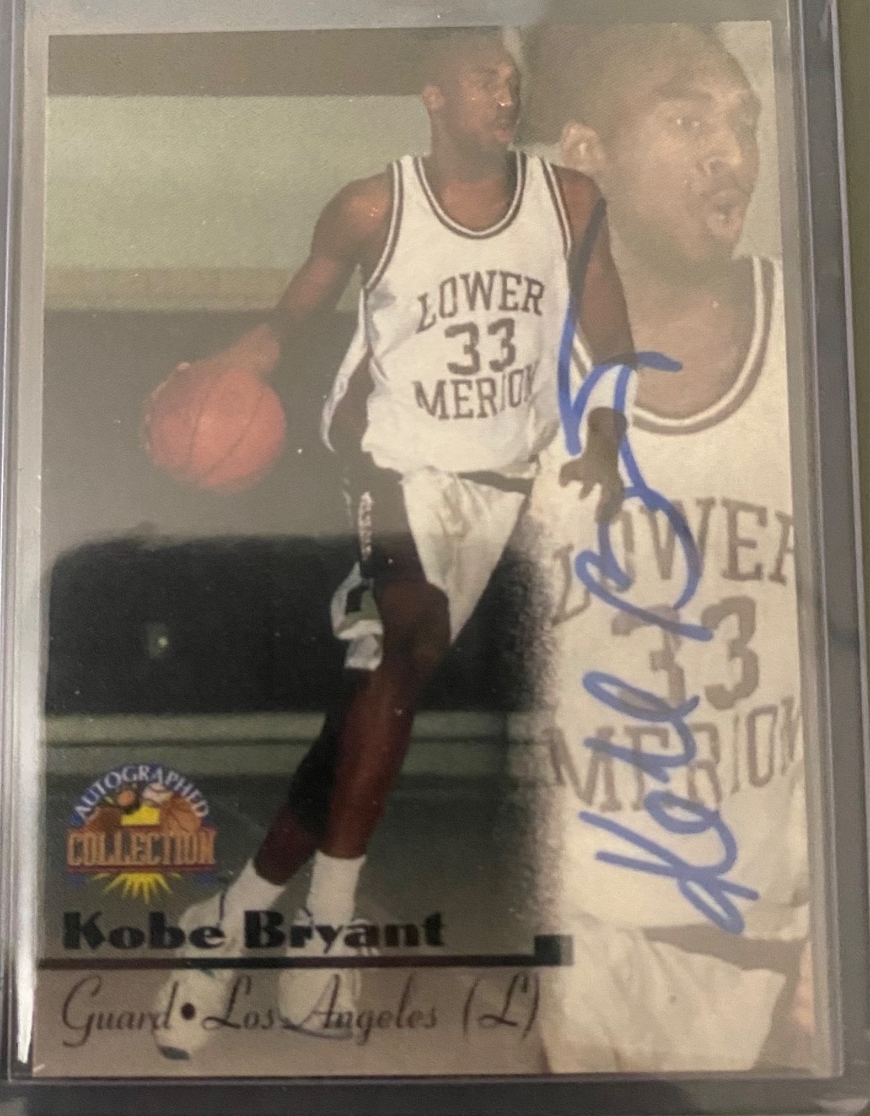 1996 -1997 Score Board collection Facsimile Autograph - Kobe Bryant 🔥🔥🔥