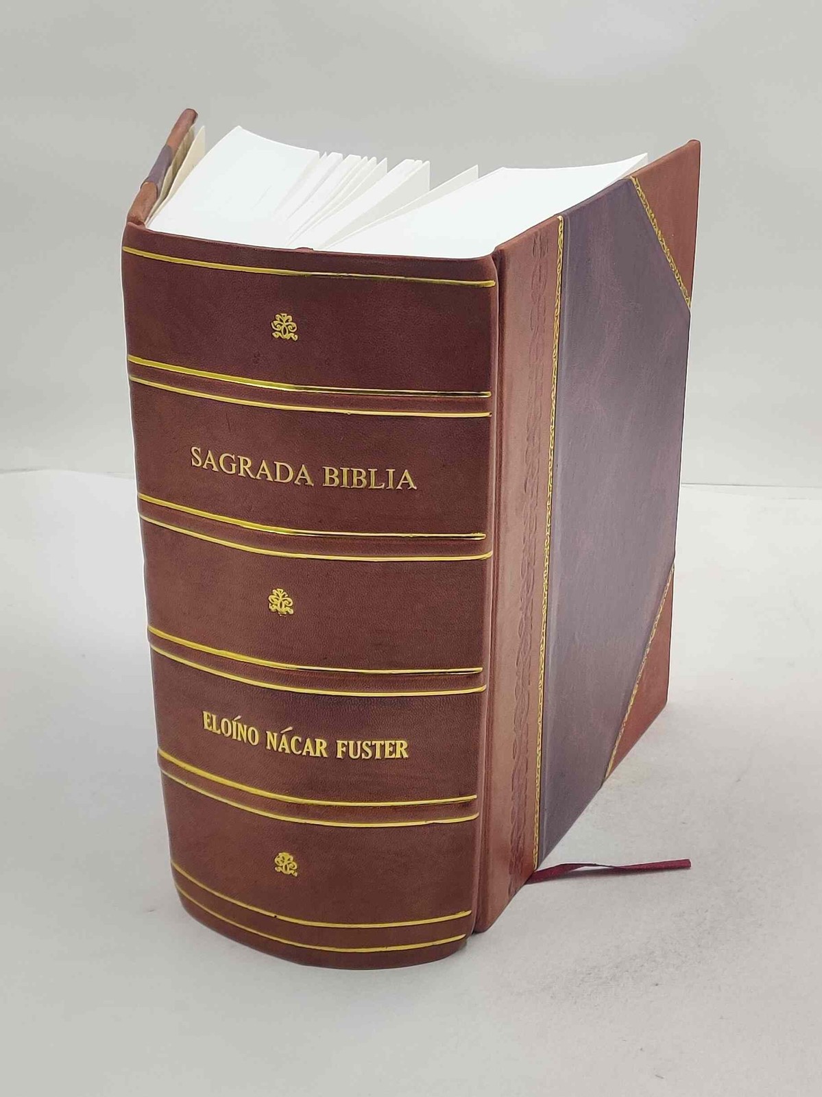 Sagrada Biblia Nacar Colunga ( 1944) ( 1? Edici?N) [Leather Bound]