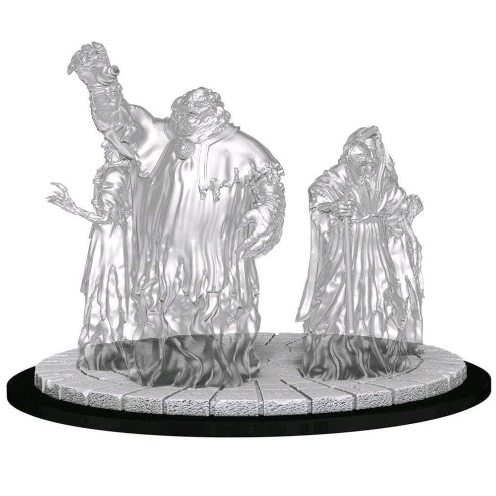 Magic the Gathering - Unpainted Miniatures: Obzedat Ghost Council - WizKids Game