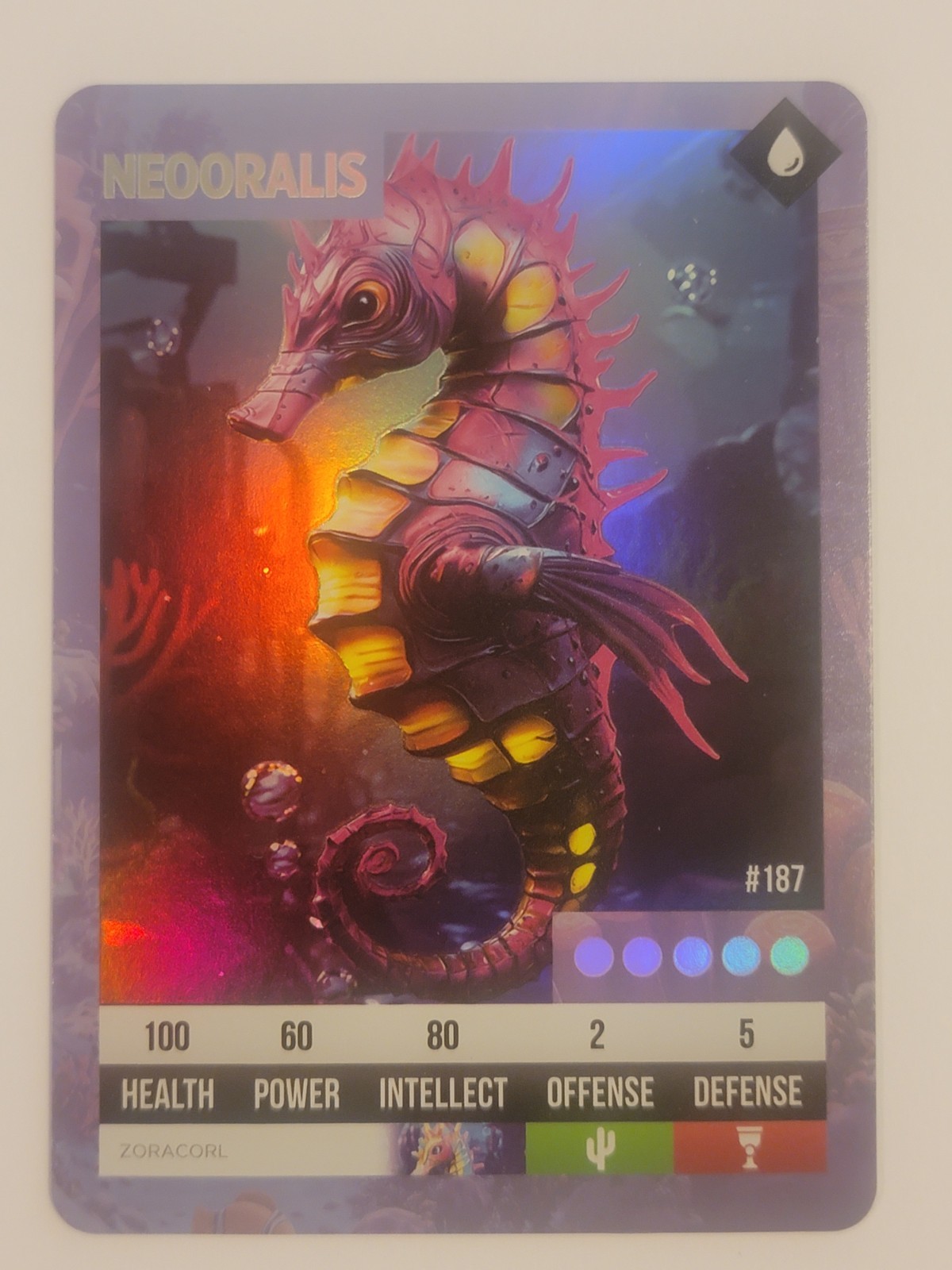 Tribes of Wondervale 1st Edition NEOORALIS #187 Holo Rare Hero Card Tribes of Wondervale 1st Edition NEOORALIS #187 Holo Rare Hero Card