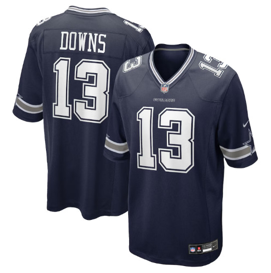 New Men\'s Cowboys #13 Caleb Downs 2026 Stitched Jersey S-3XL NWT New Men\'s Cowboys #13 Caleb Downs 2026 Stitched Jersey S-3XL NWT