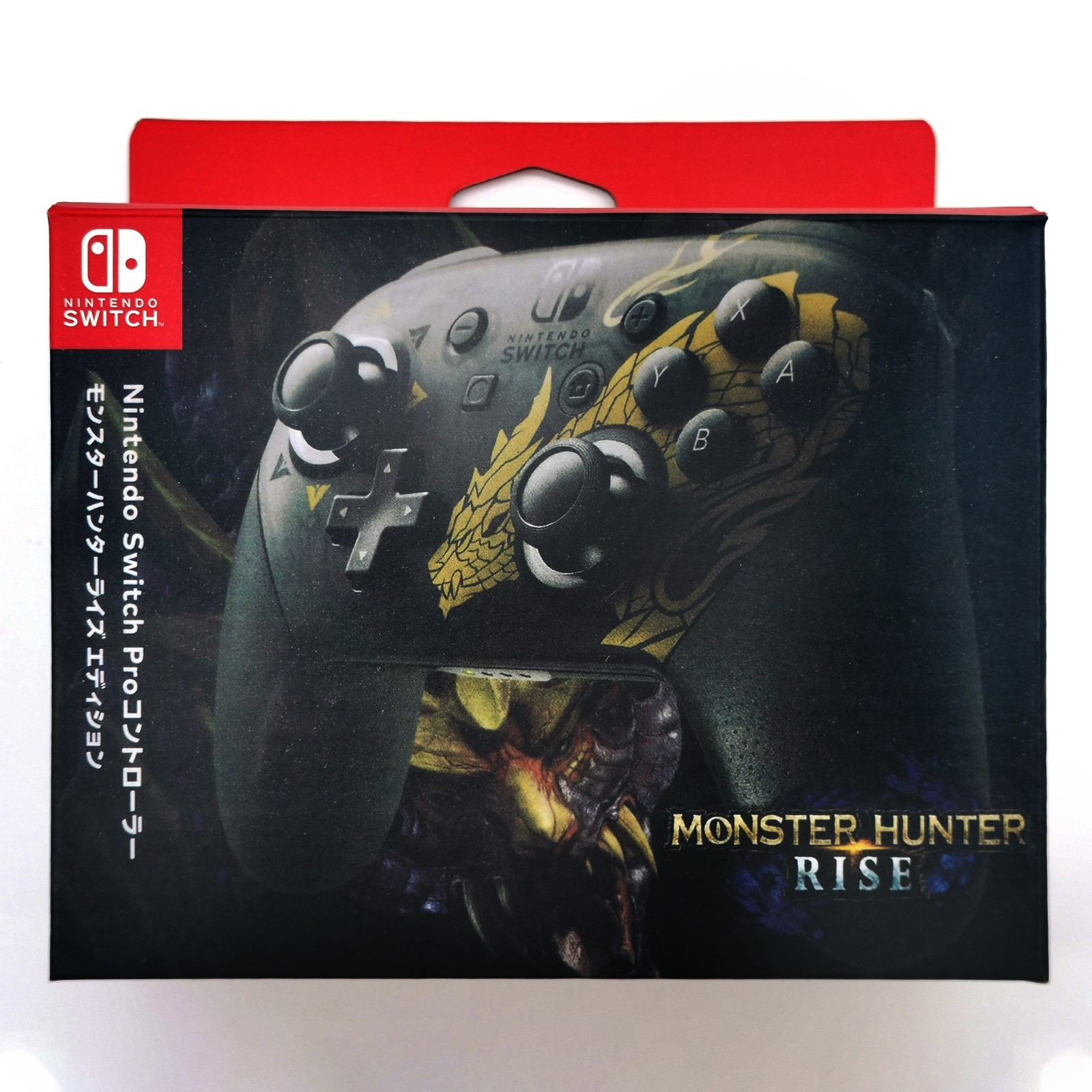 Monster Hunter Rise Edition Wireless Pro Controller for Nintendo Switch NEW