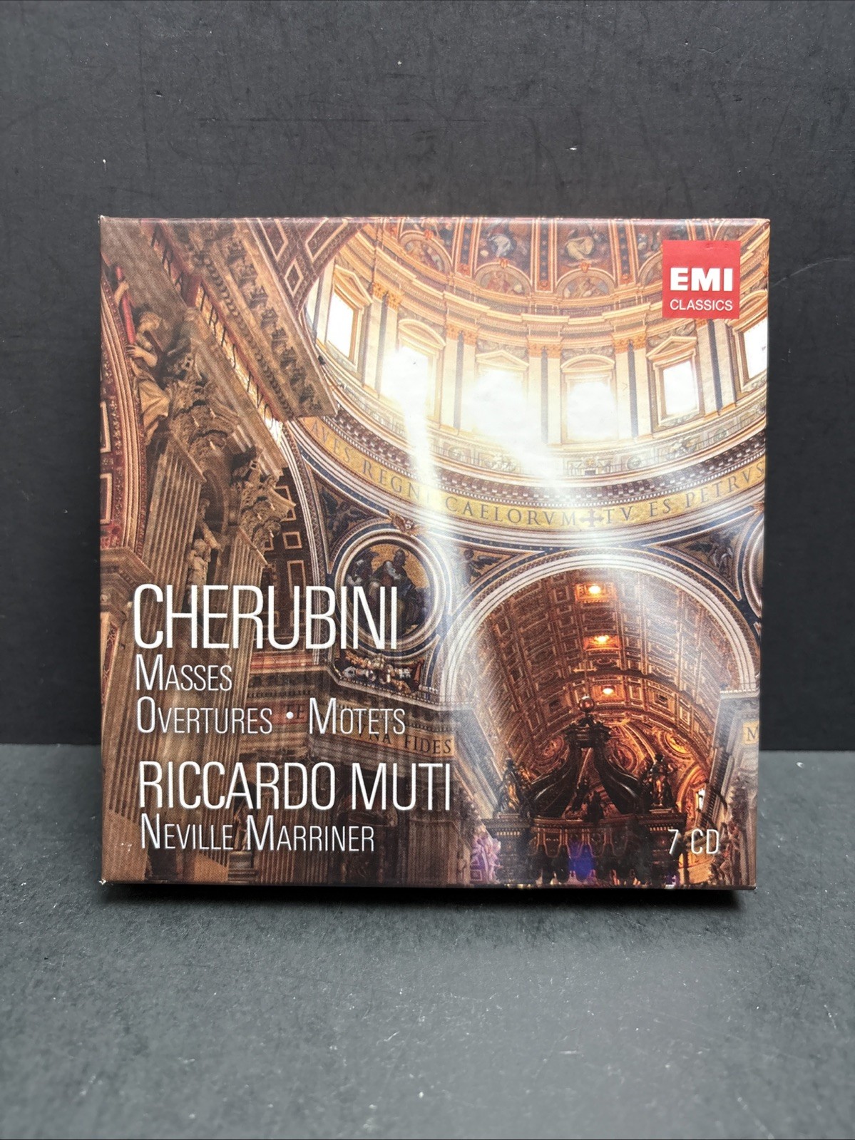 Cherubini: Great Masses Overtures Motets,  Muti, Marriner 7 CD, EMI
