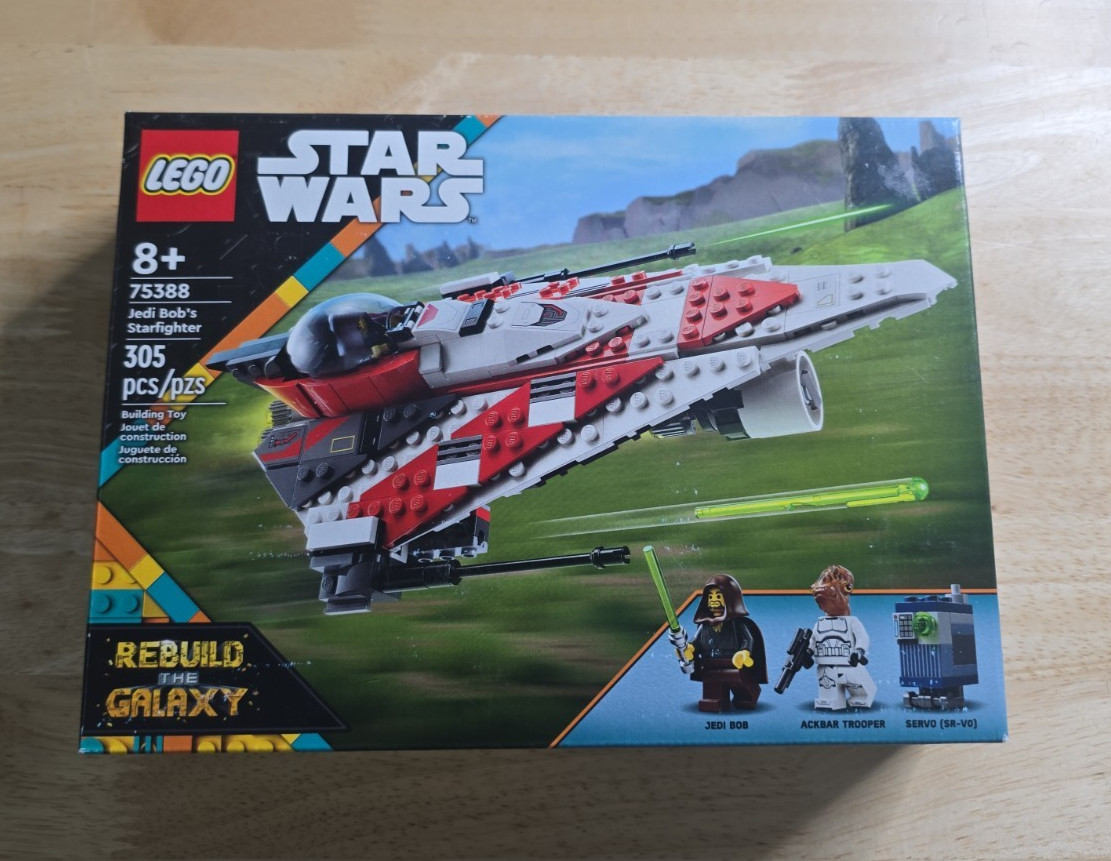 LEGO Star Wars Jedi Bob's Starfighter 75388 305 pcs Set Ages 8+