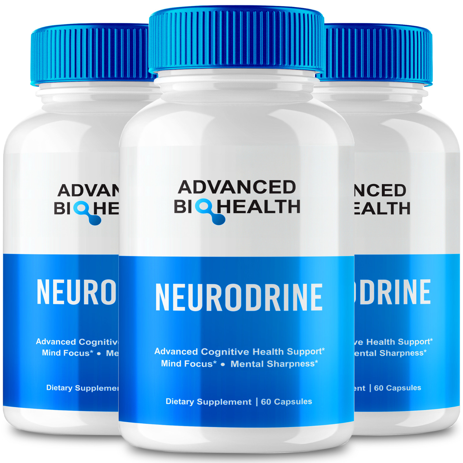 (3 Pack) Neurodrine Brain Capsules Neuro Drine Brain Health Pills (180 Capsules)