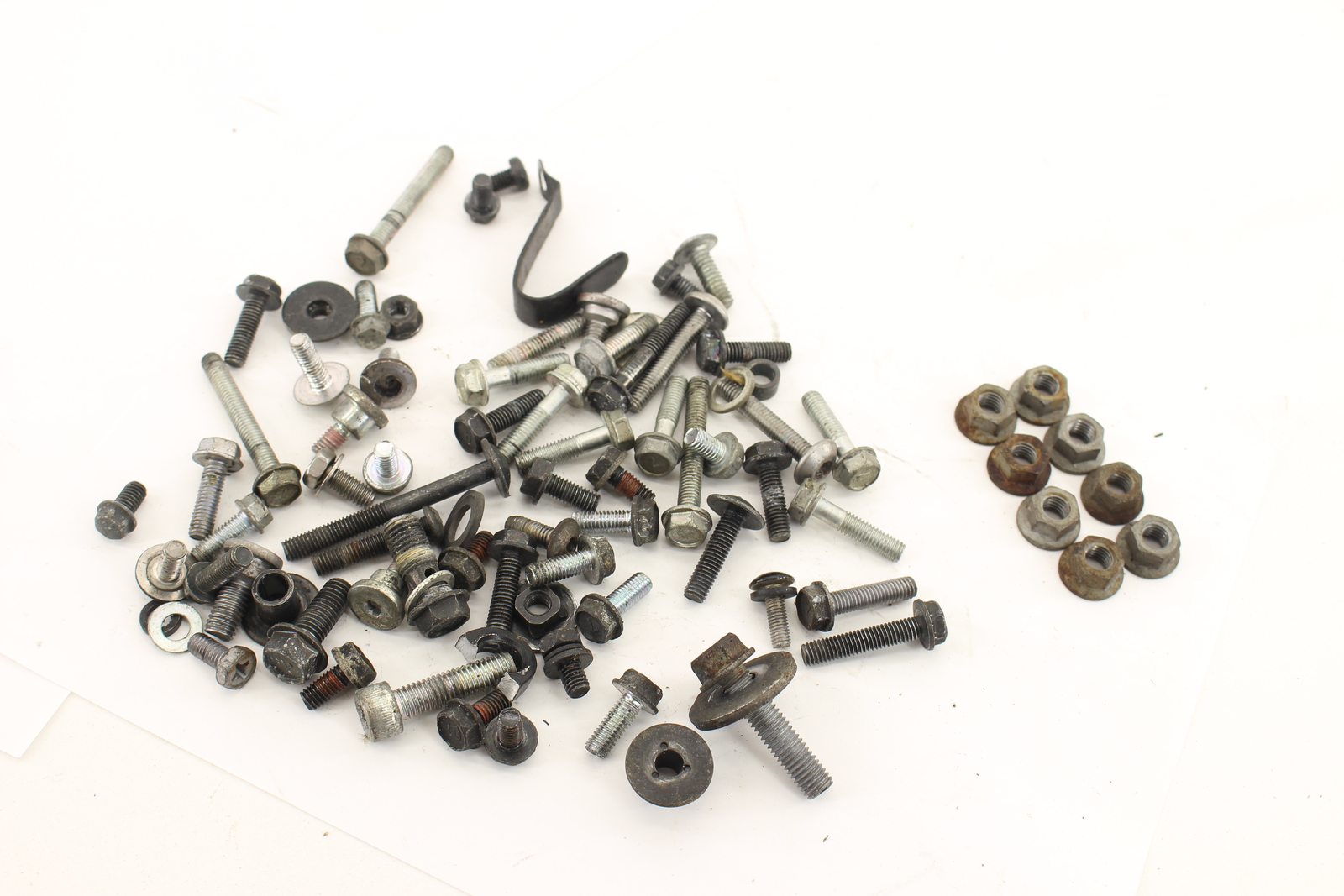 2008 Kawasaki Zzr600 ALL OVER BIKE MIXED Bolts Screws Set